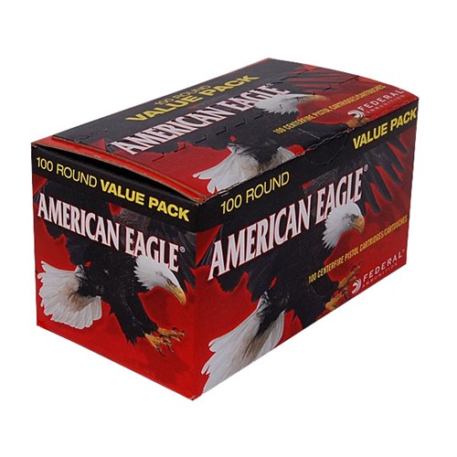 American Eagle 9mm 115gr FMJ 100/bx