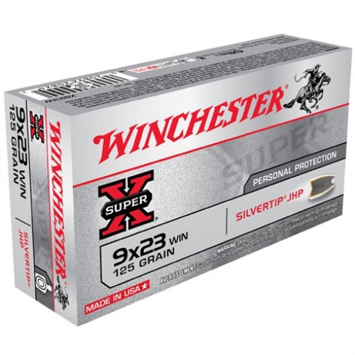 Winchester Ammo 9X23 125gr STHP SilverTip – Lohman Arms