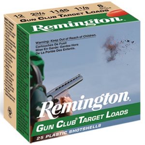 Remington Gun Club 12ga 2.75'' 1 1/8oz #8 25/bx